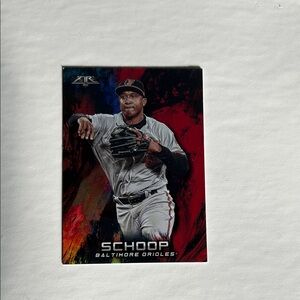 Jonathan Schoop Baltimore Orioles Baseball Card